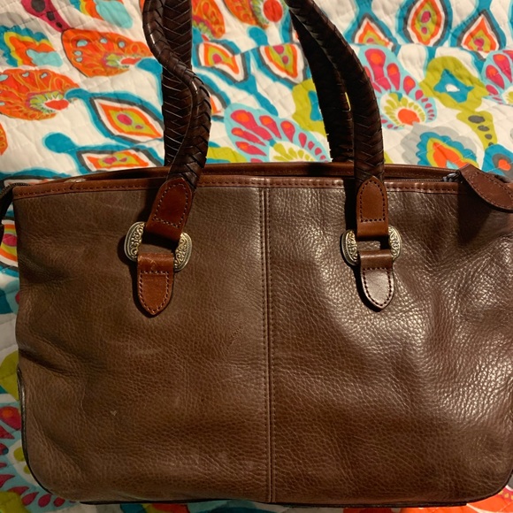 Brown fossil satchel bag - Picture 4 of 9